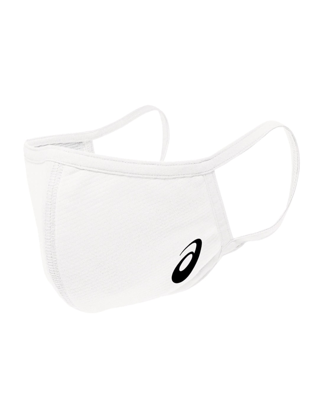 ASICS Logo Μάσκα Προστασίας σε Λευκό χρώμα 1τμχ