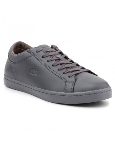 Lacoste Straightset 4 Srm Gry Leather M 30SRM4015