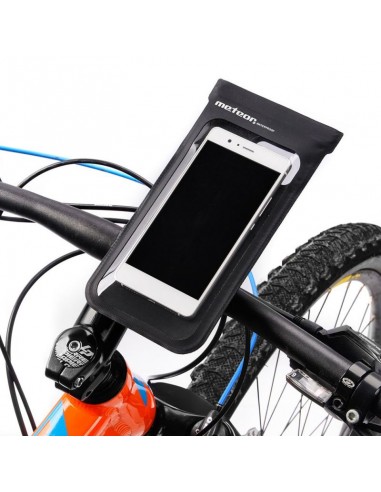 Waterproof bicycle case for the Meteor Crib 23795 phone