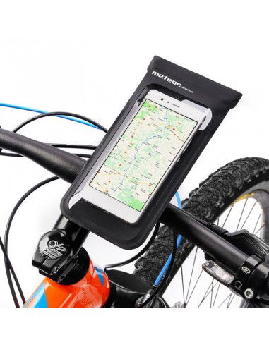 Waterproof bicycle case for the Meteor Crib 23795 phone