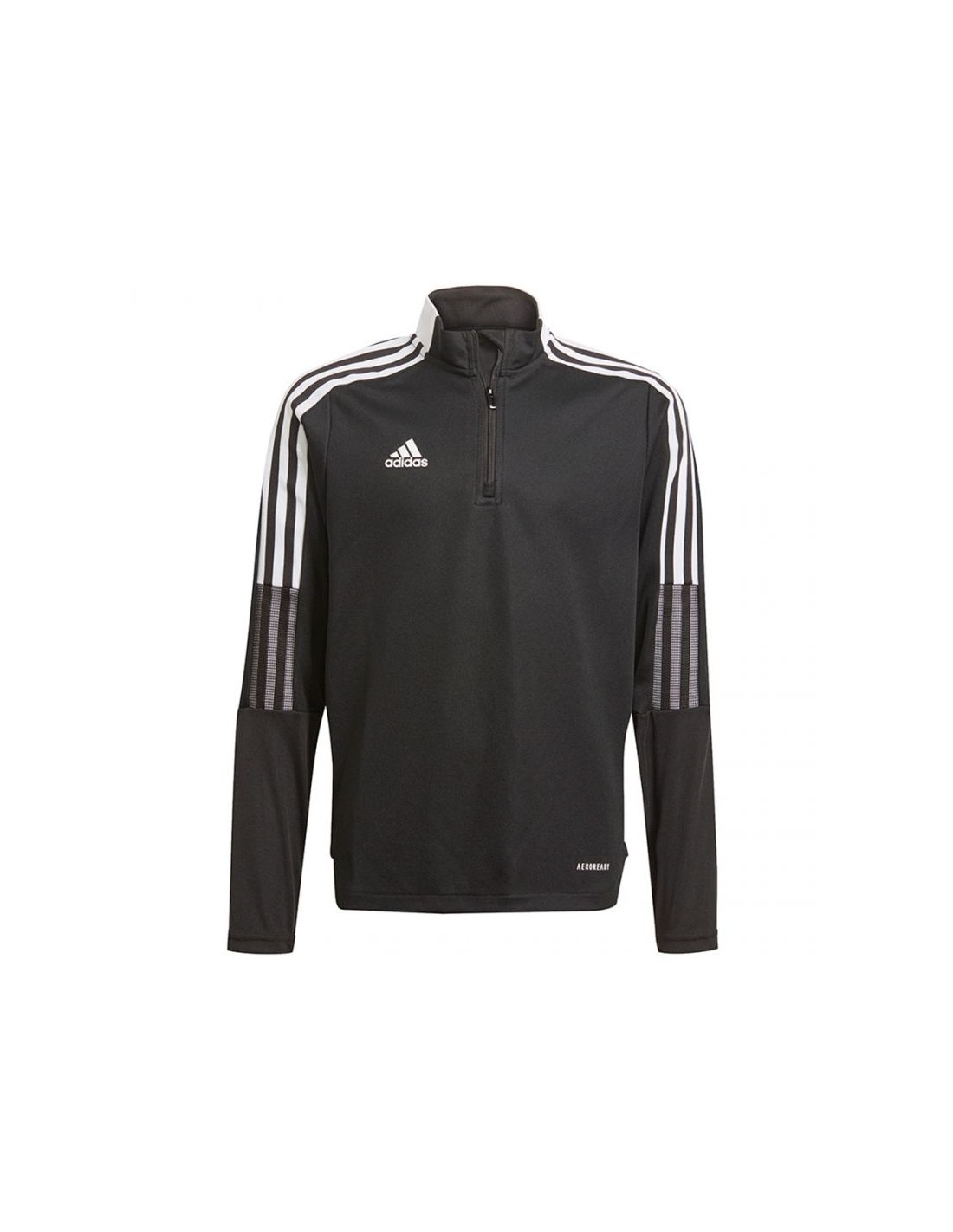 Adidas Παιδική Χειμερινή Μπλούζα Μακρυμάνικη Μαύρη Tiro 21 GM7325