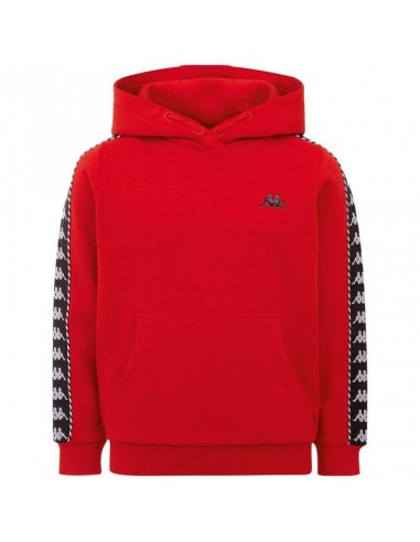 Kappa Igon Jr.309043J 18-1664 sweatshirt Red