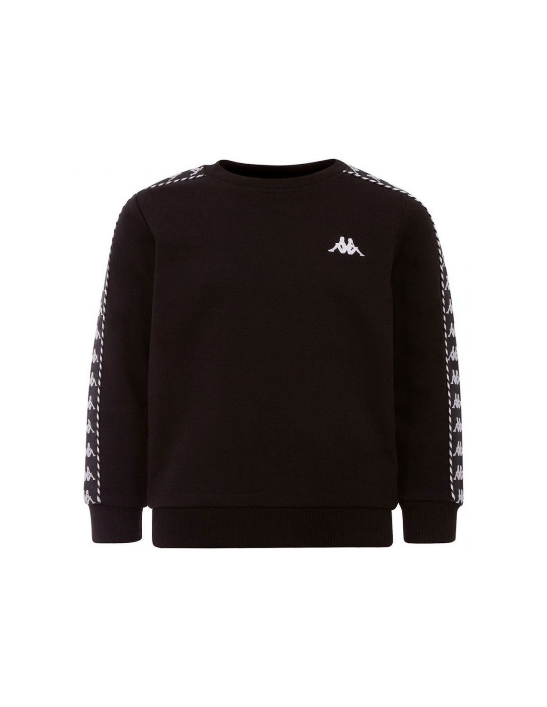 Kappa Παιδικό Φούτερ Μαύρο 309004J19-4006