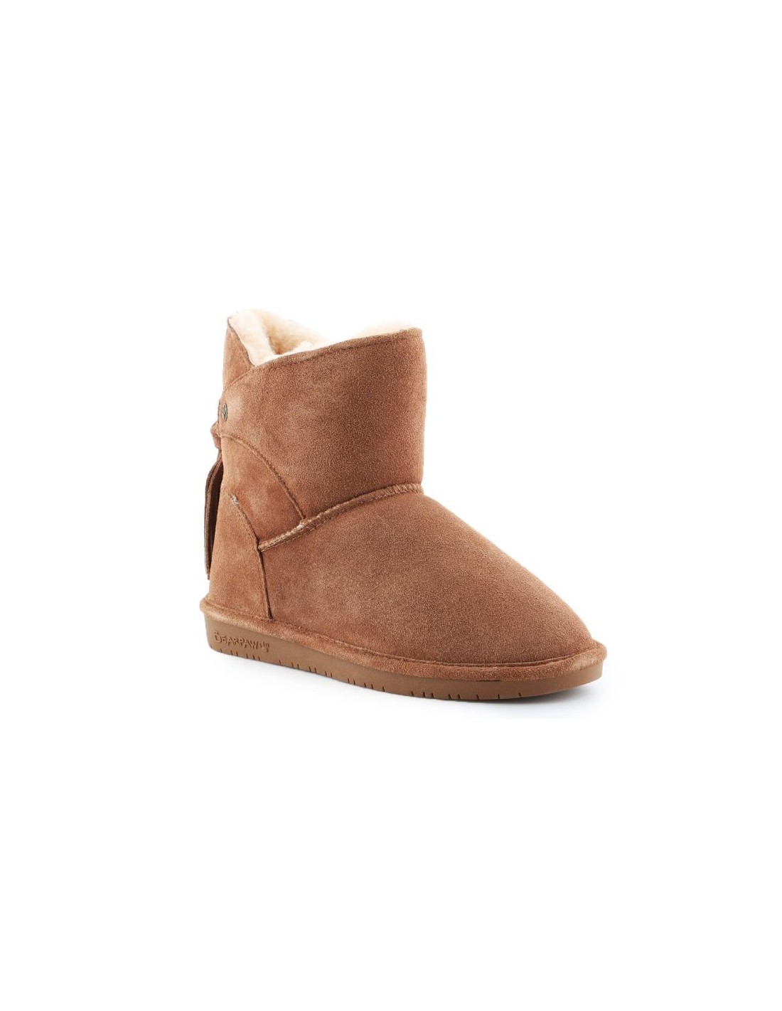 BearPaw Bearpaw Δερμάτινα Παιδικά Μποτάκια Καφέ 2062Y-220