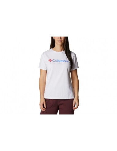Columbia Γυναικείο T-shirt Λευκό με Στάμπα 1931753-101 1931753101