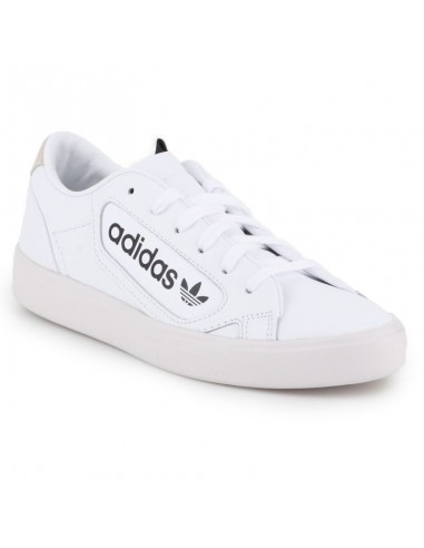 Adidas Sleek Γυναικεία Sneakers Cloud White / Crystal White / Core Black EF4935
