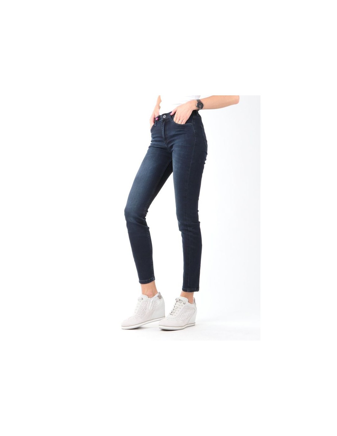 Lee Scarlett Ψηλόμεσο Skinny Fit Γυναικείο Jean Παντελόνι L32BAIFA