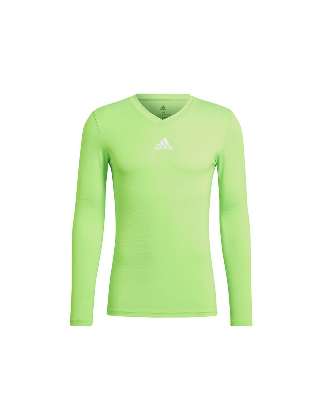 Adidas Team Base Ανδρική Μπλούζα Μακρυμάνικη Solar Gree