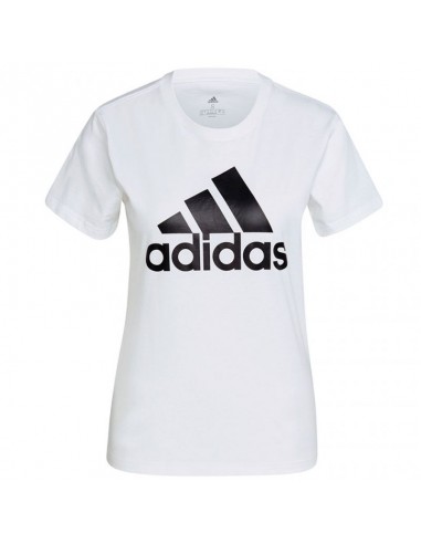 Adidas Loungewear Essentials Logo Î“Ï…Î½Î±Î¹ÎºÎµÎ¯Î¿ Î‘Î¸Î»Î·Ï„Î¹ÎºÏŒ T-shirt Î›ÎµÏ…ÎºÏŒ GL0649