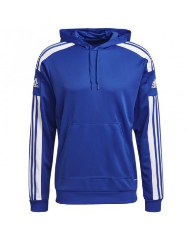 adidas performance Adidas Squadra 21 Ανδρικό Φούτερ με Κουκούλα και Τσέπες Μπλε GP6436