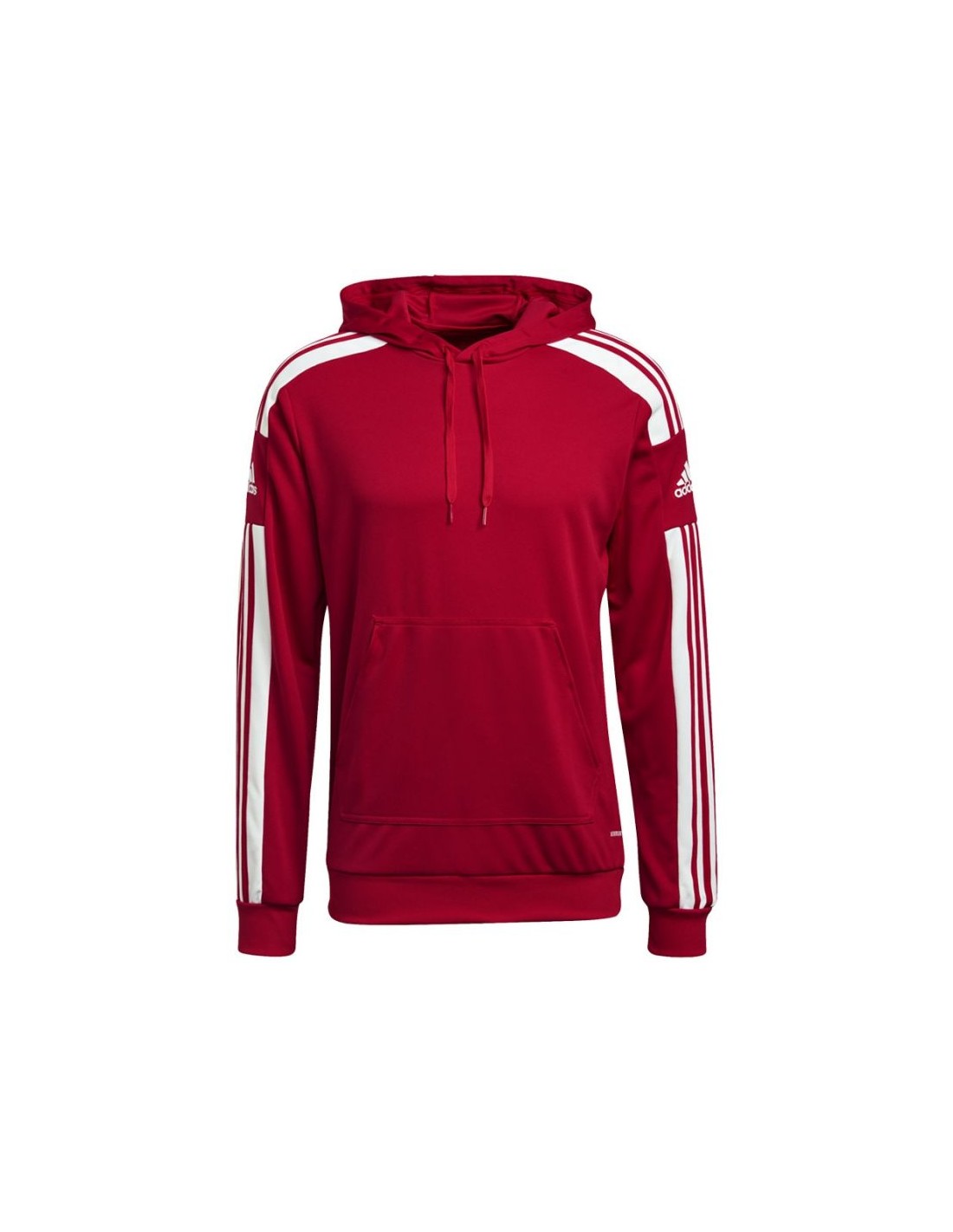 Adidas Squadra 21 Ανδρικό Φούτερ με Κουκούλα και Τσέπες Κόκκινο GP6435