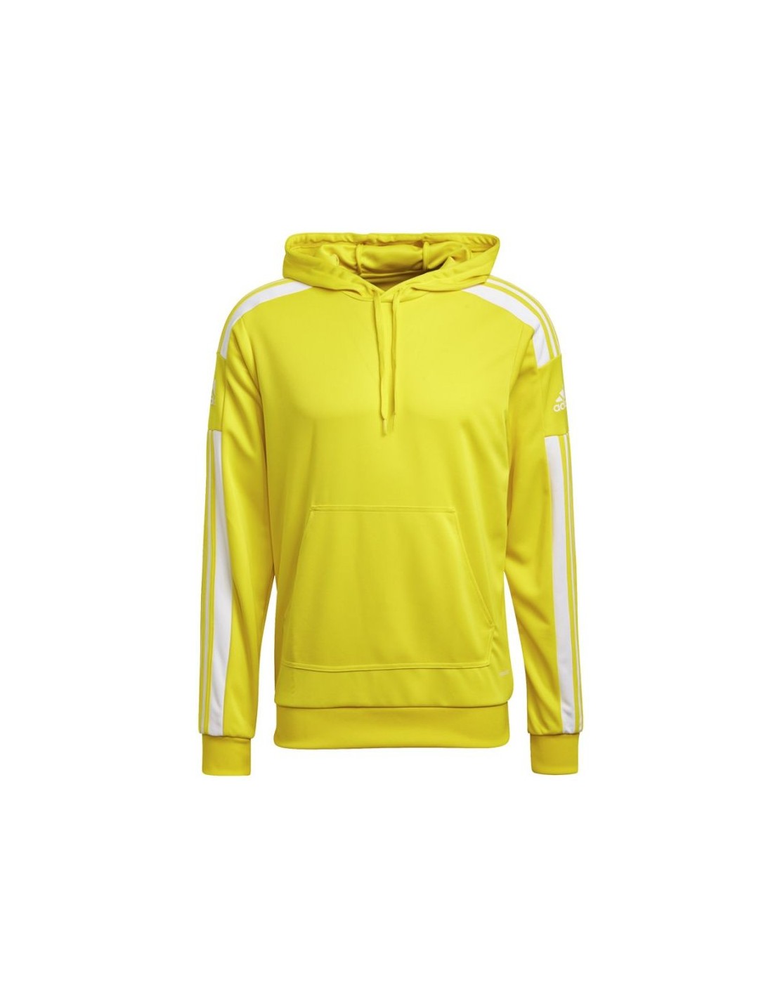 Adidas Squadra 21 Ανδρικό Φούτερ με Κουκούλα και Τσέπες Κίτρινο GP6438