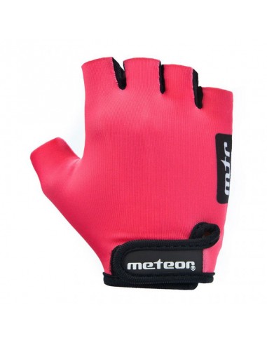 Cycling gloves Meteor Pink Jr 26196-26197-26198