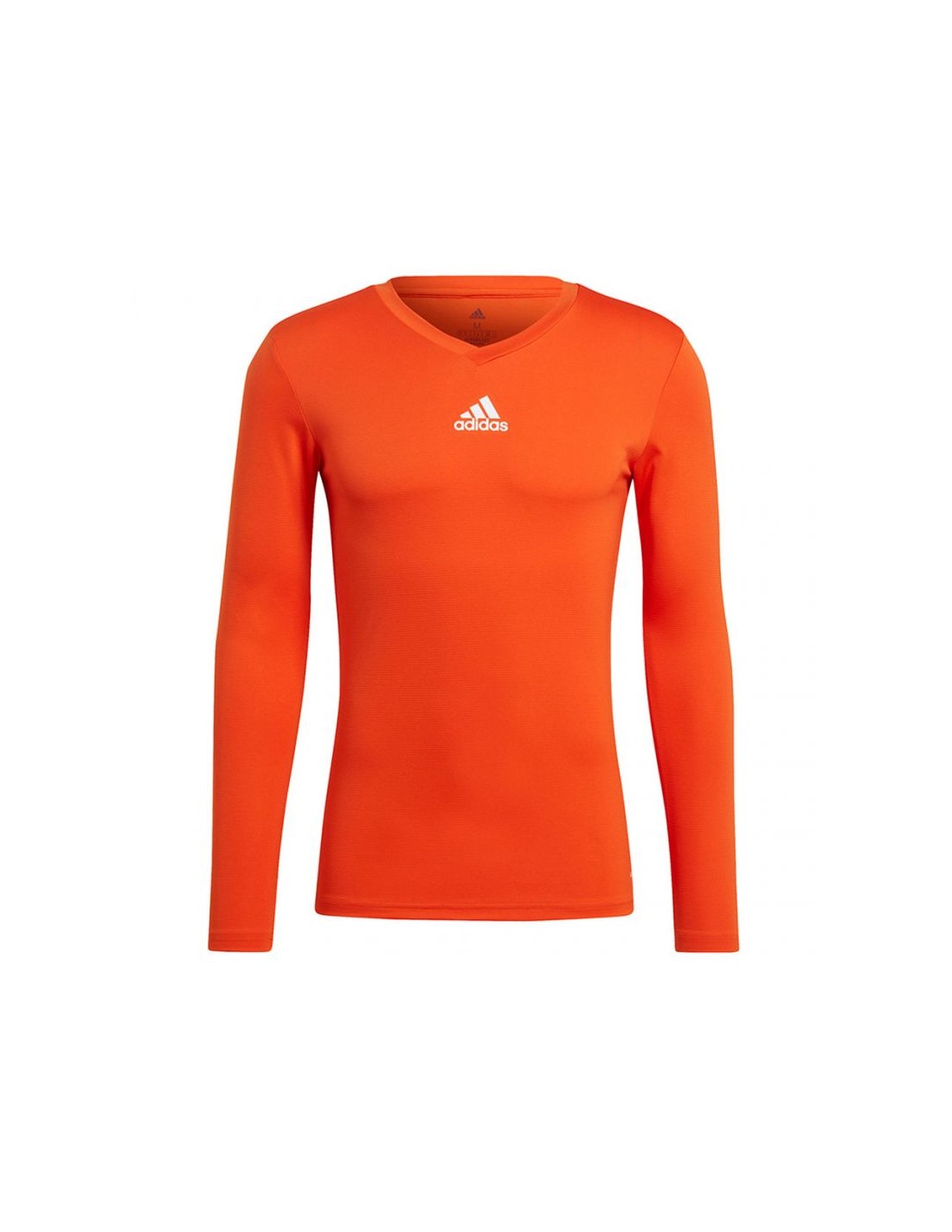 Adidas Team Base Ανδρική Μπλούζα Μακρυμάνικη Πορτοκαλί GN7508