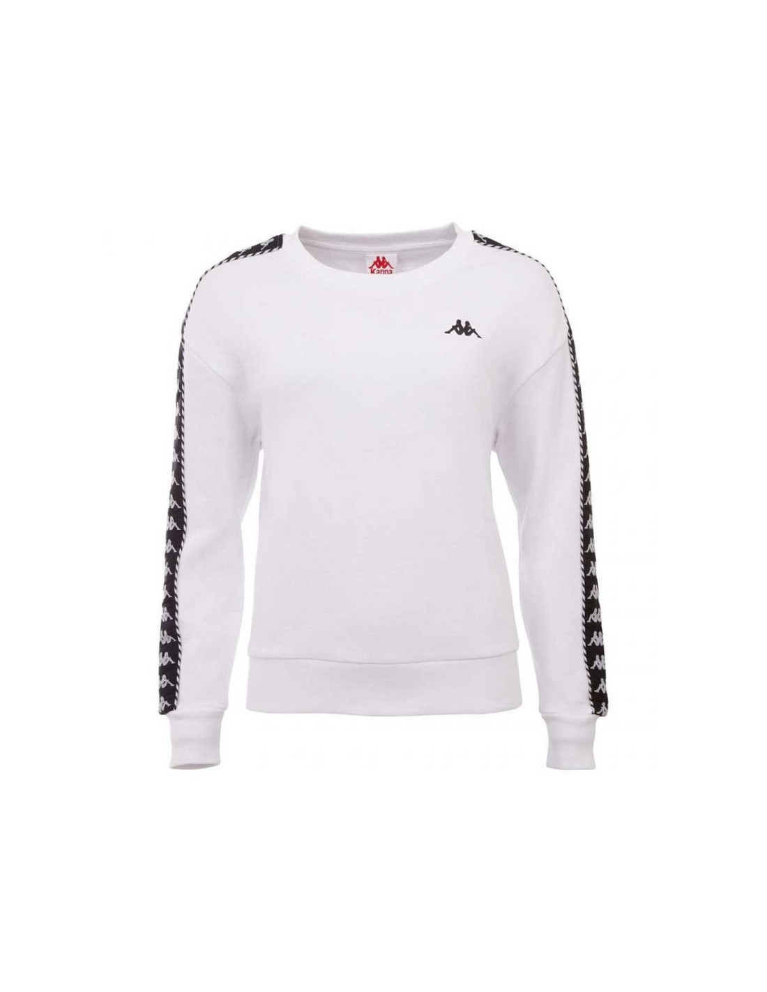 Kappa Ilary Γυναικείο Φούτερ Λευκό 309068-11-0601