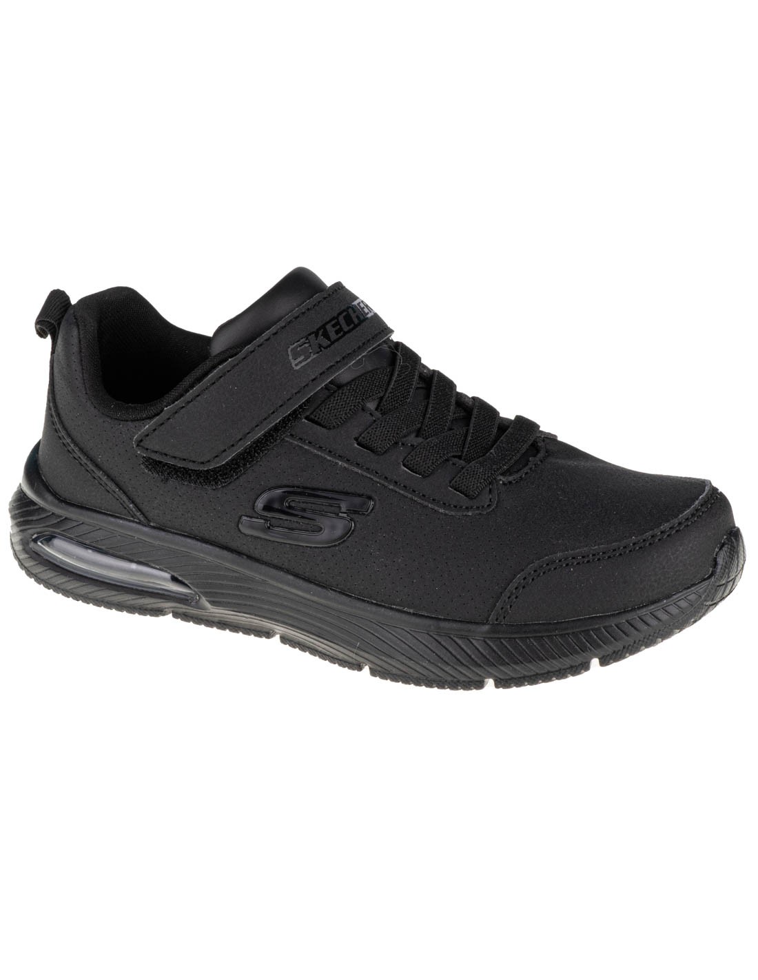Skechers Αθλητικά Παιδικά Παπούτσια Running Dyna-Air Fast Pulse Μαύρα 998230L-BBK