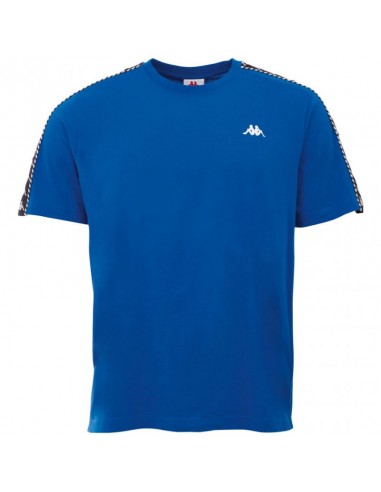Kappa Ανδρικό T-shirt Μπλε Μονόχρωμο 309001-19-4151