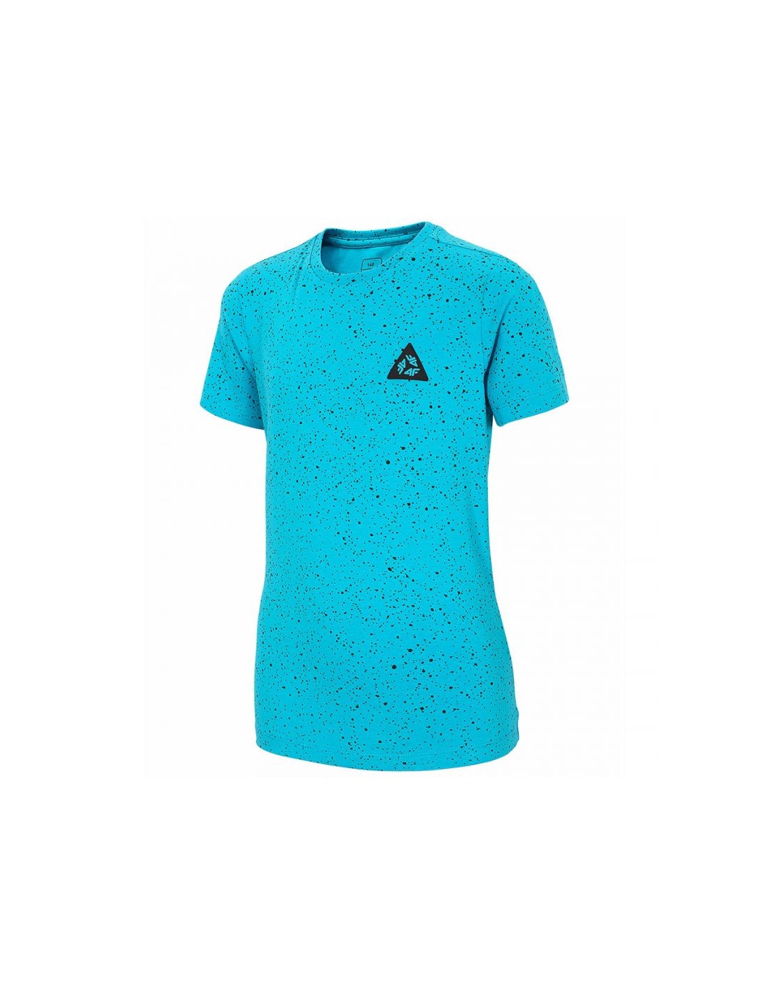 4F Παιδικό T-shirt Τιρκουάζ HJL21-JTSM006D-48S