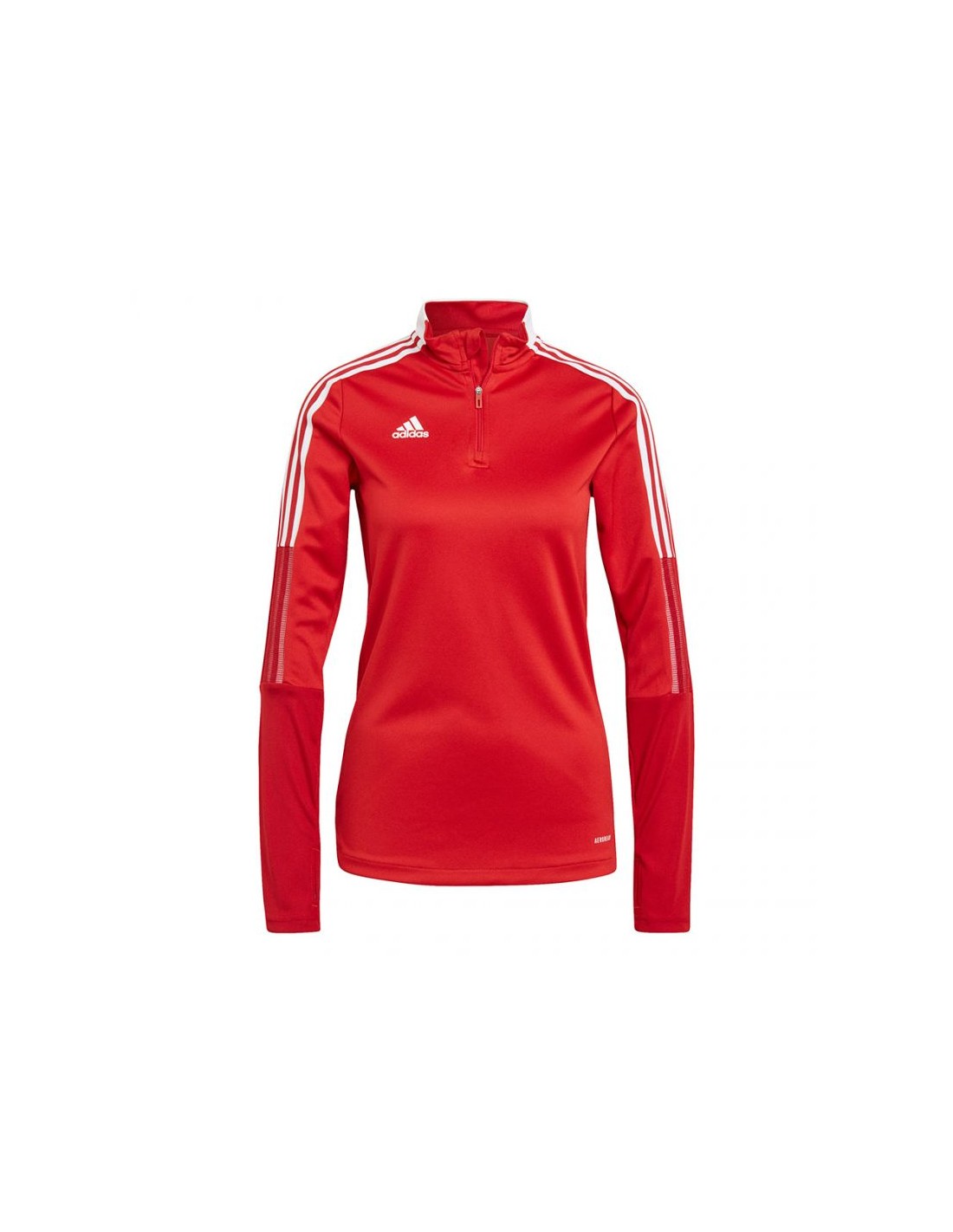 ADIDAS PERFORMANCE Adidas Tiro 21 Training Χειμερινή Γυναικεία Μπλούζα Μακρυμάνικη με Φερμουάρ Κόκκινη GM7317
