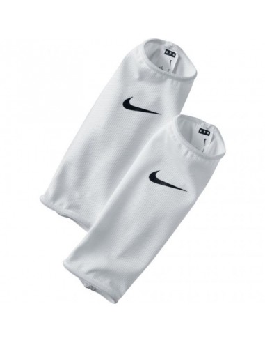 Nike Guard Lock SE0174-103 Leg Sleeves για Επικαλαμίδες Ποδοσφαίρου Λευκά