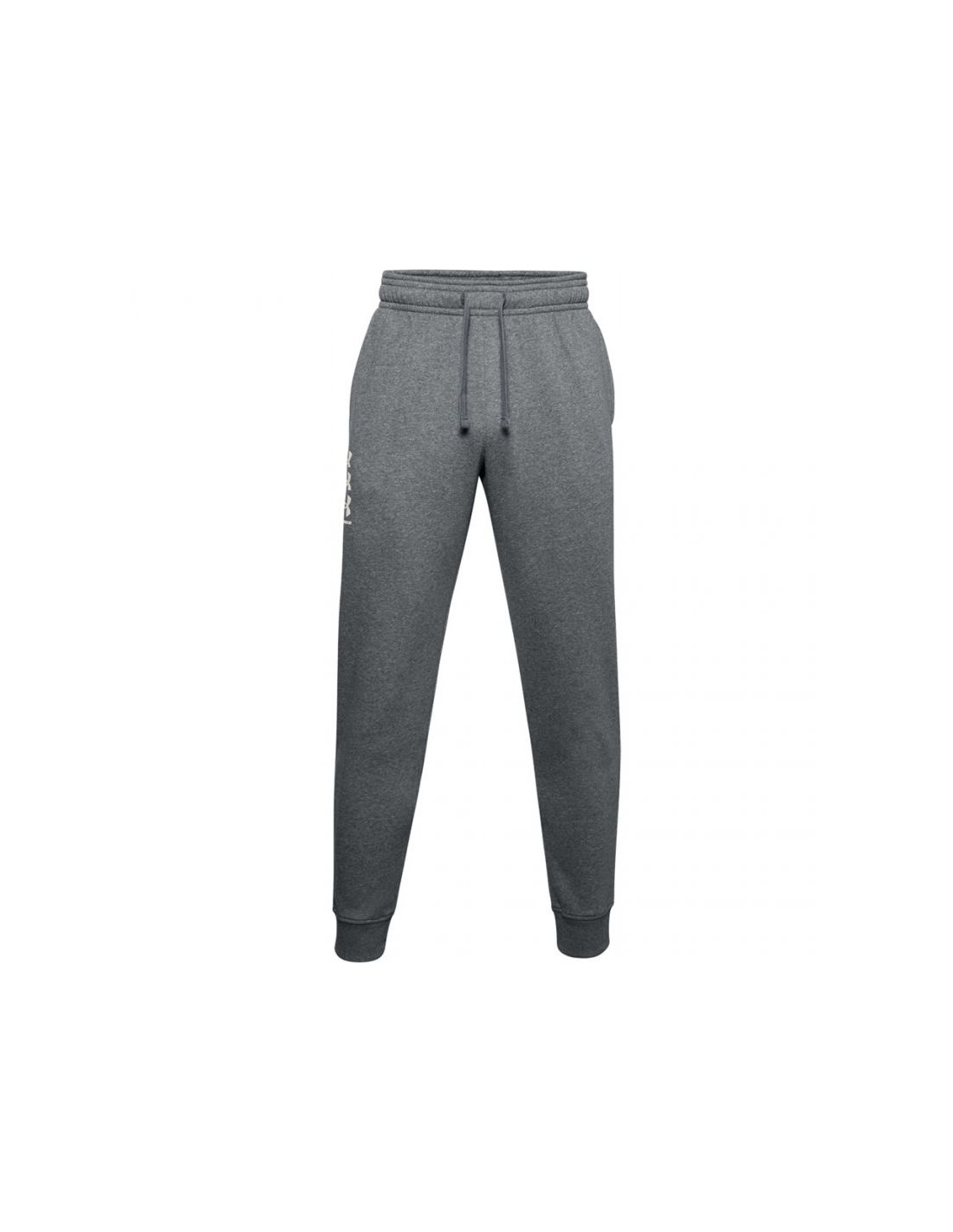 Under Armour Rival Παντελόνι Φόρμας με Λάστιχο Fleece Anthracite 1357131-012