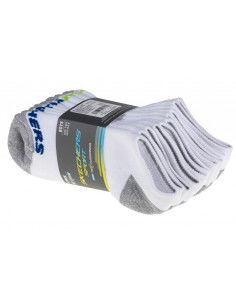 Skechers Boys 6pk No Show Socks S108264-WHT