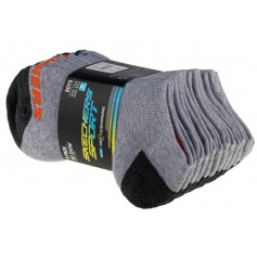 Skechers Boys 6pk No Show Socks S108264-GRY