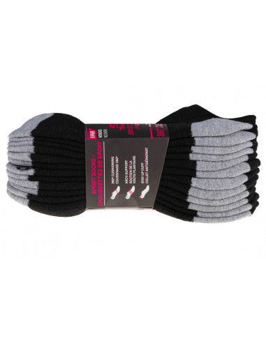 Skechers Boys 6pk No Show Socks S108264-BLK