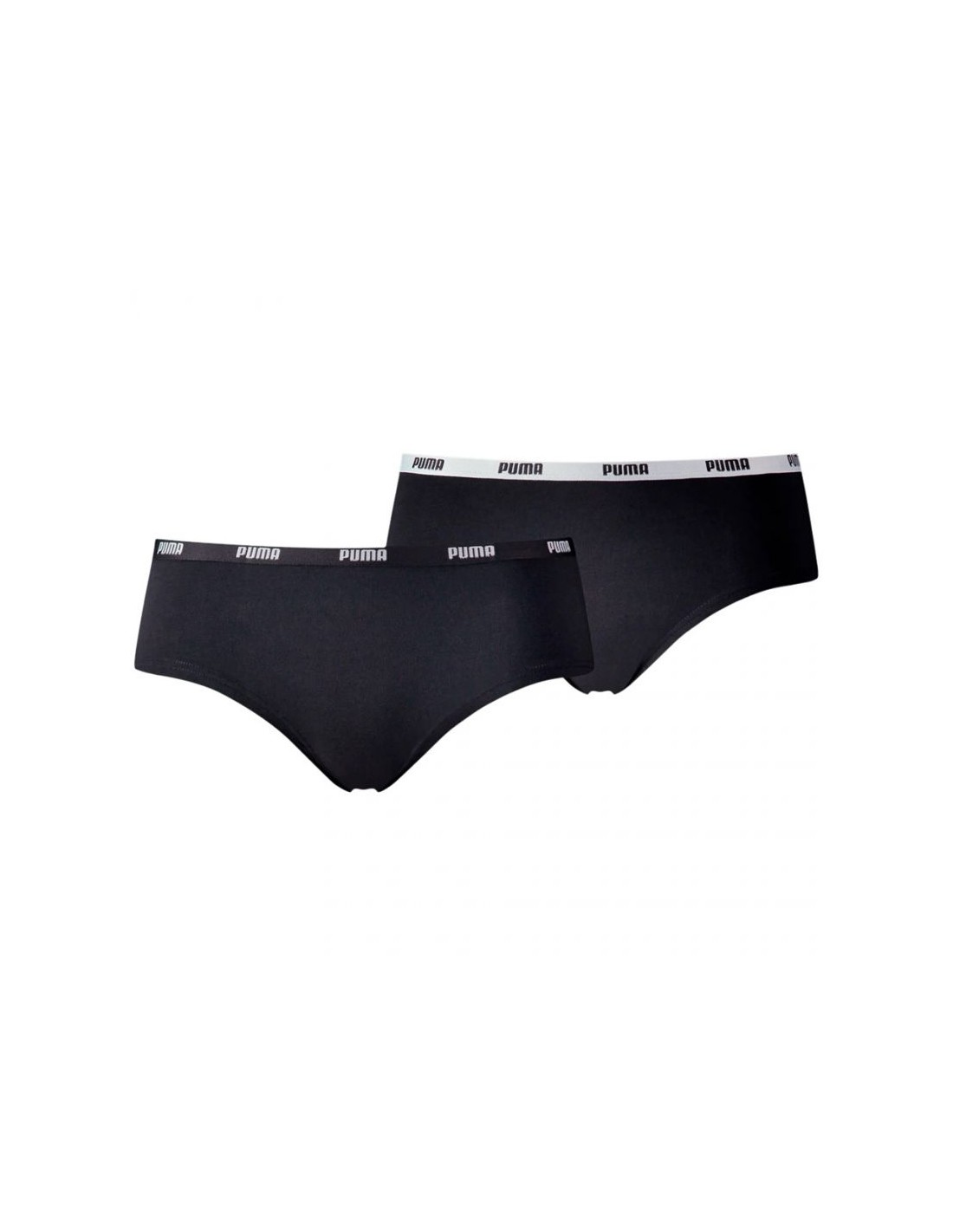 Puma Puma Hipster 2Pack Γυναικεία Boxer 2Pack Μαύρα 907852-03