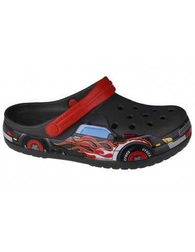 Crocs Παιδικά Ανατομικά Σαμπό Θαλάσσης Fl Truckband 207074-0DA Γκρι