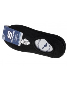 Skechers 3pk Mens Non Terry No Show S112219-BLK