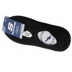 Skechers 3pk Mens Non Terry No Show S112219-BLK