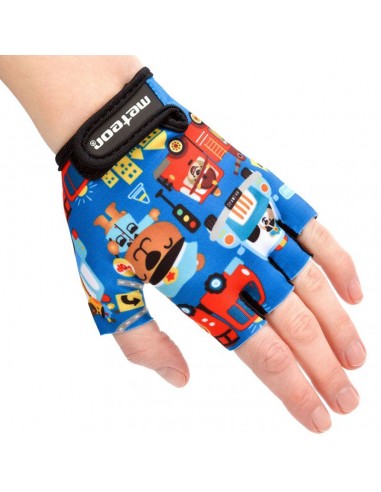 Cycling gloves Meteor Safe City Junior 26178-26179-26180