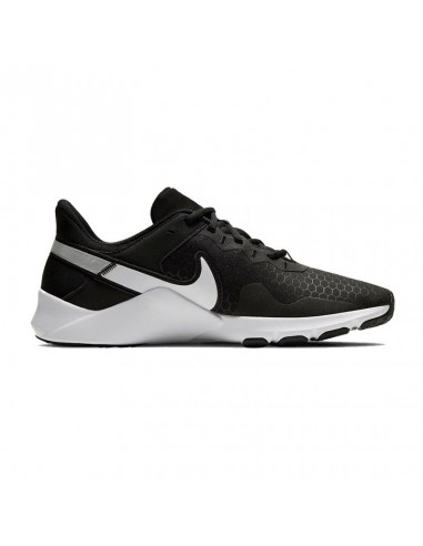 Nike Legend Essential 2 CQ9356-001 Ανδρικά Αθλητικά Παπούτσια για Προπόνηση & Γυμναστήριο Black / White / Metallic Silver
