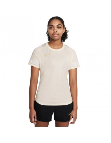 Nike Academy Γυναικείο Αθλητικό T-shirt Dri-Fit Coconut Milk CV2627-113
