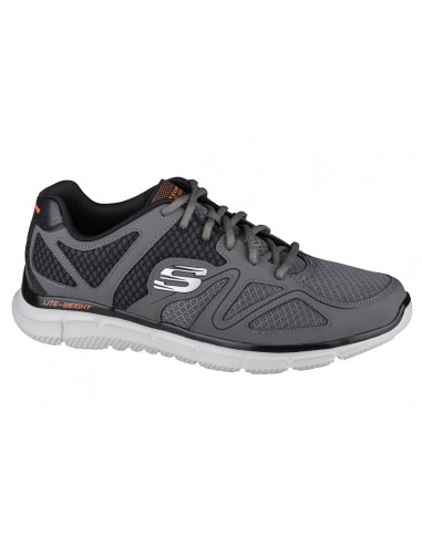 Skechers Satisfaction 58350-CCOR Ανδρικά Αθλητικά Παπούτσια Running Γκρι Ανδρικά > Παπούτσια > Παπούτσια Μόδας > Sneakers
