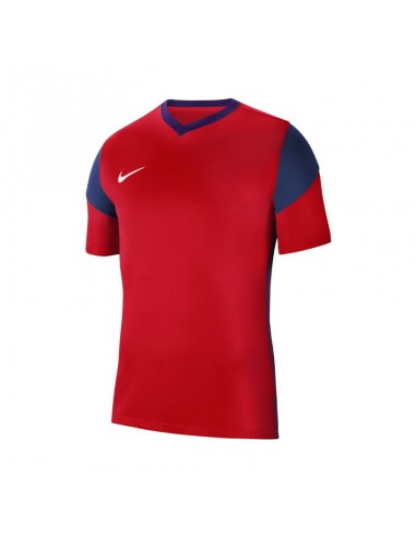 Nike Dri-FIT Park Derby 3 Αθλητικό Ανδρικό T-shirt Dri-Fit Κόκκινο με Λογότυπο CW3826-658 φωτογραφία