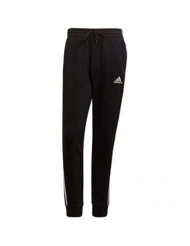 Buy Adidas Essentials Fleece Tapered Cuff 3-Stripes Pants from £19.49  (Today) – Best Deals on idealo.co.uk