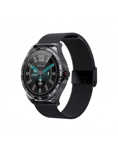 Garett Garett Maya Smartwatch με Παλμογράφο (Black Steel)