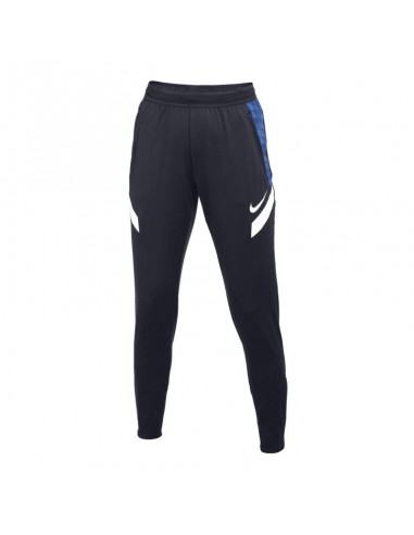 Nike Dri-Fit Strike Ψηλόμεσο Παντελόνι Γυναικείας Φόρμας με Λάστιχο Navy Μπλε CW6093-451