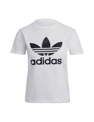 Adidas Adicolor Classics Trefoil Î“Ï…Î½Î±Î¹ÎºÎµÎ¯Î¿ Î‘Î¸Î»Î·Ï„Î¹ÎºÏŒ T-shirt Î›ÎµÏ…ÎºÏŒ GN2899