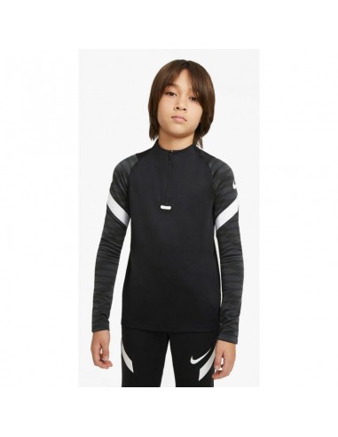 Nike Παιδική Χειμερινή Μπλούζα Μακρυμάνικη Μαύρη Strike 21 CW5860-010