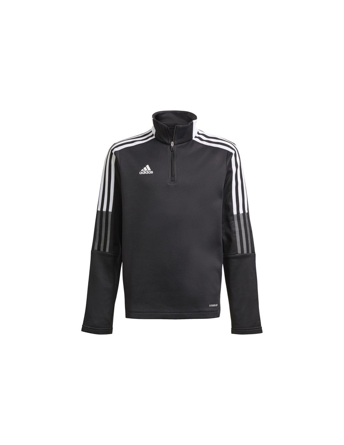 Adidas Παιδική Χειμερινή Μπλούζα Μακρυμάνικη Μαύρη Tiro 21 GM7366