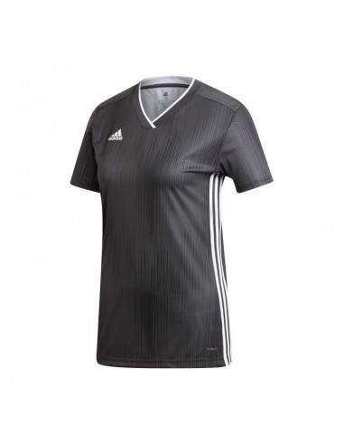 Adidas Tiro 19 Γυναικείο Αθλητικό T-shirt Μαύρο DP3187