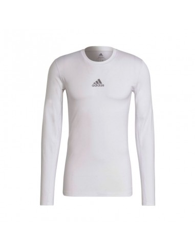 Adidas TechFit GU7334 Î‘Î½Î´ÏÎ¹ÎºÎ® Î™ÏƒÎ¿Î¸ÎµÏÎ¼Î¹ÎºÎ® ÎœÎ±ÎºÏÏ…Î¼Î¬Î½Î¹ÎºÎ· ÎœÏ€Î»Î¿ÏÎ¶Î± Compression Î›ÎµÏ…ÎºÎ®