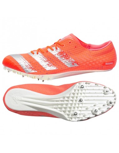 Adidas Adizero Finesse EE4598 Ανδρικά Αθλητικά Παπούτσια Spikes Signal Coral / Silver Metallic / Cloud White