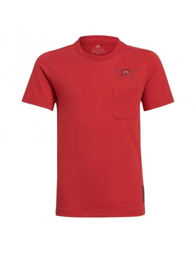 Adidas Παιδικό T-shirt Κόκκινο GR3881