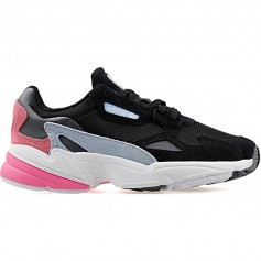 Adidas Falcon Γυναικεία Chunky Sneakers Core Black / Glow Blue / Cloud White EG2864