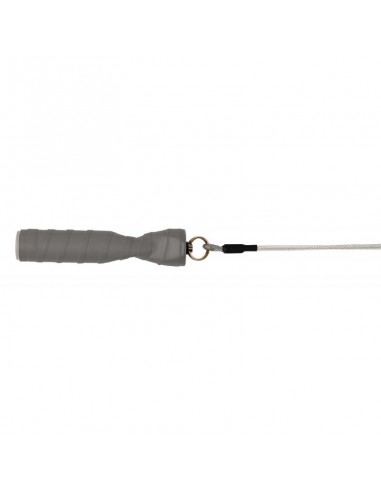 Speed skipping rope with a steel cable 138