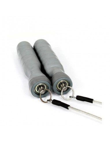 Speed skipping rope with a steel cable 138